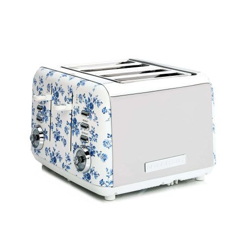 Laura Ashley 4-Slice Toaster, China Rose Laura Ashley 4-Slice Toaster, China Rose