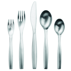 Gourmet Settings Loft 20pc Flatware Set, 18/0 Stainless Steel, Service for 4