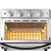 Geek Chef 6 Slice 26QT/26L Air Fryer Fry Oil-Free, Extra Large Toaster Oven Combo, Air Fryer Oven, Roast, Bake, Broil,Convection Countertop Oven, Acce