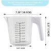 Measuring Cups And Spoons Set 9PCS, BPA Free Plastic For Kitchen Cooking And Baking Stackable Design Measuring Cups With Funnel For Liquid And Dry Mis