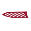 Farberware Professional 6-inch Ceramic Chef Knife with Red Blade Cover and Handle