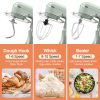 3-IN-1 Electric Stand Mixer, 660W 10-Speed With Pulse Button, Attachments include 6.5QT Bowl, Dough Hook, Beater, Whisk for Most Home Cooks, Morandi G
